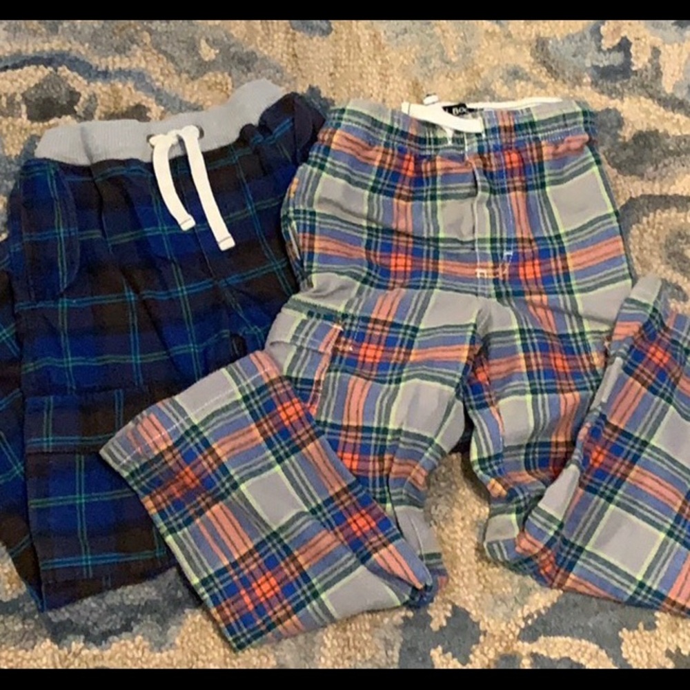 2 pairs Mini Boden cargo pants